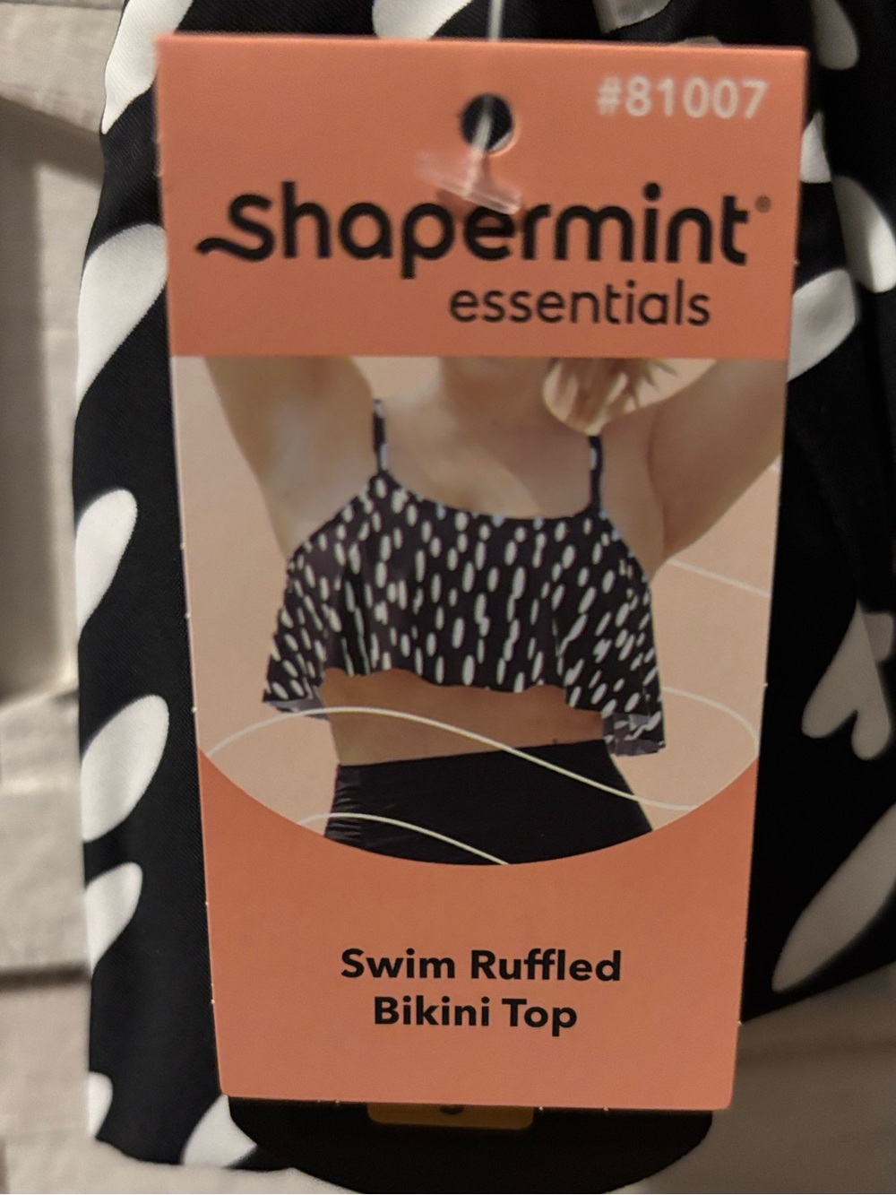 Shapermint Swim Ruffled Bikini Top - Picture 4 of 5